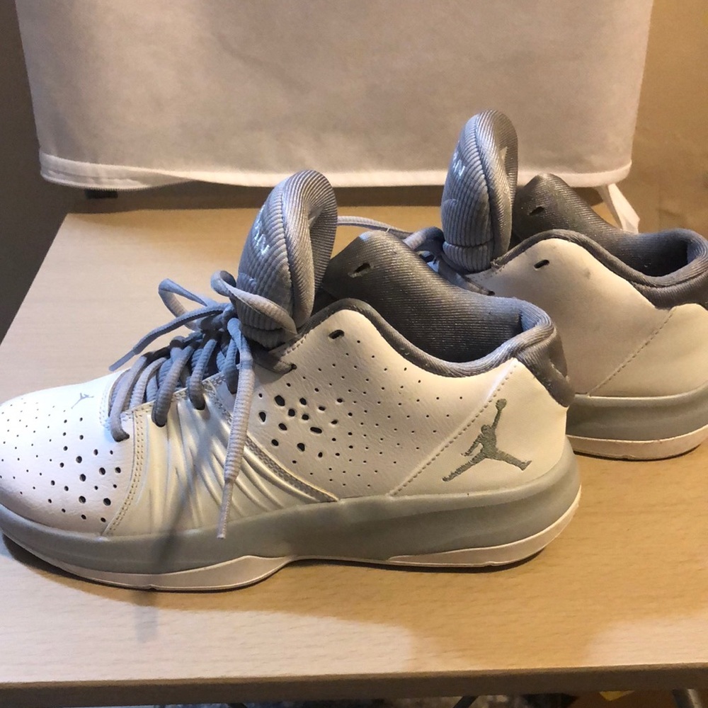white Jordan’s